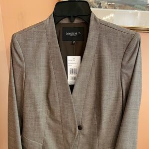 Lafayette 148 Size 8 Petite Lined Blazer